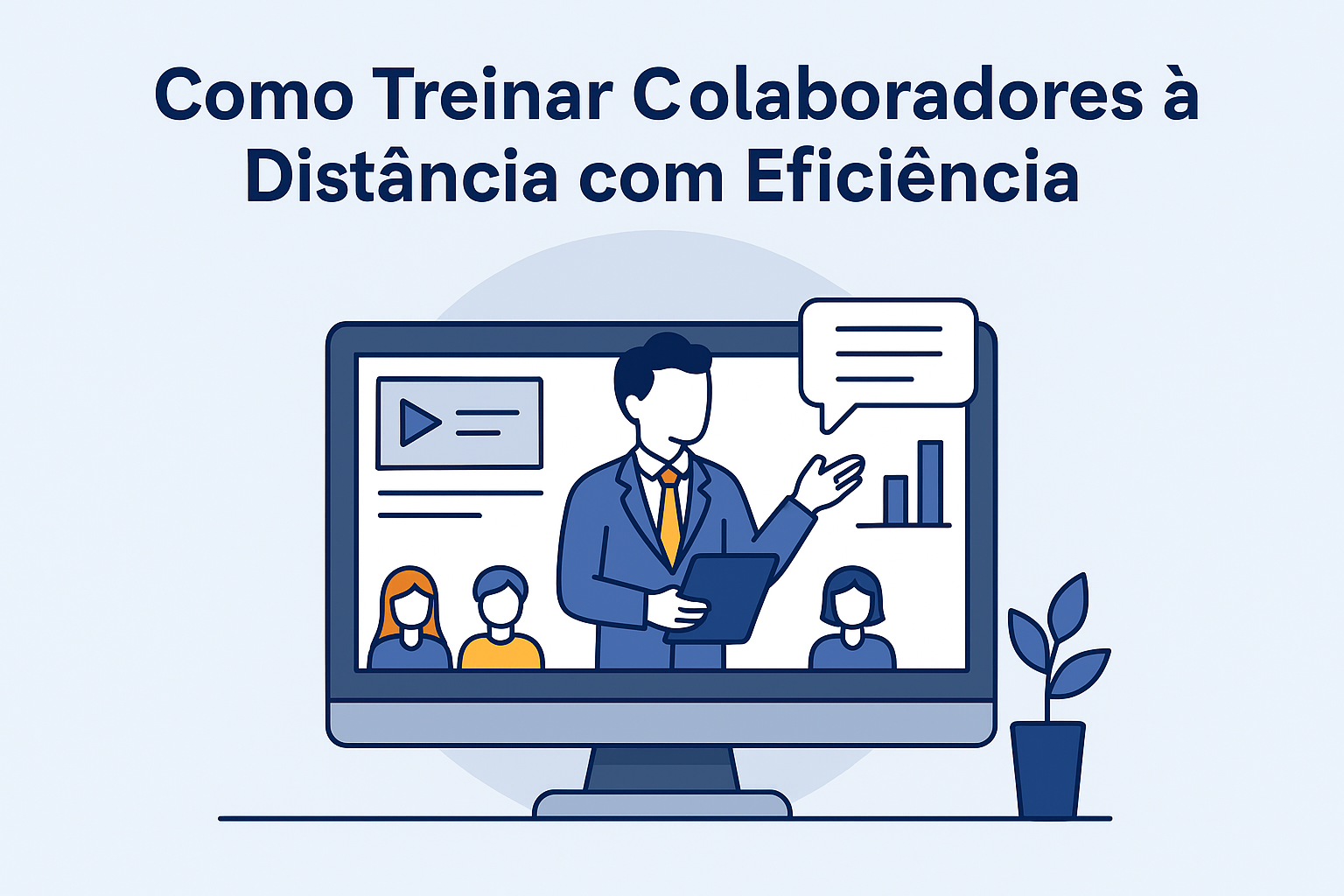 Como Treinar Colaboradores à Distância com Eficiência